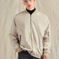 Manfinity Homme Oversized Men's Zip-Up Bomber Jacket