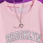 Tween Girl 1pc Letter Graphic Tee