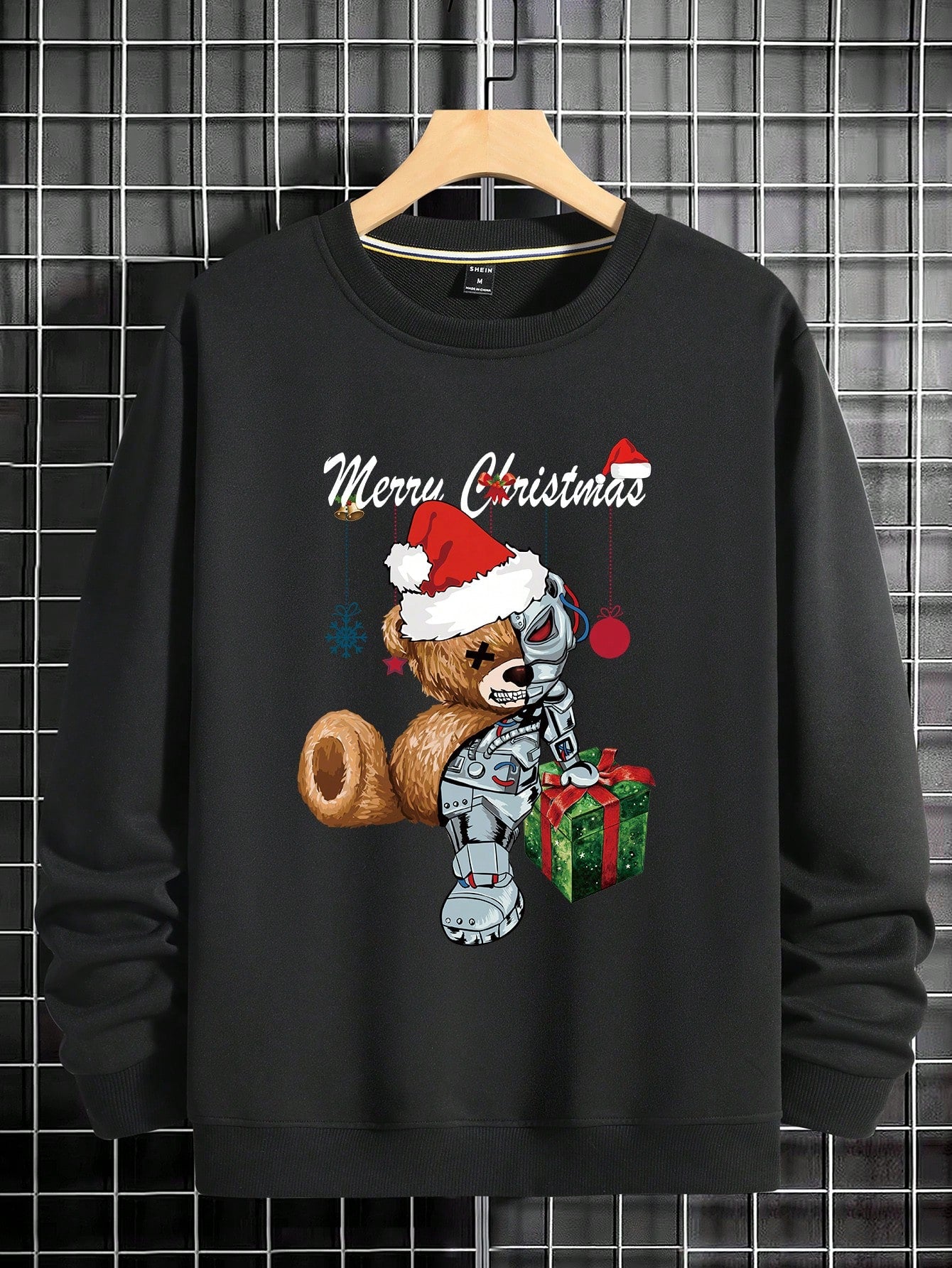 Manfinity LEGND Men Christmas Print Sweatshirt