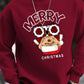 Manfinity Men Christmas Print Sweatshirt