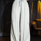 MOOSTA Drawstring Waist Wide Leg Sweatpants