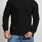 Manfinity Homme Men's Loose Fit Letter Patched Detail Crew Neck Sweatshirt