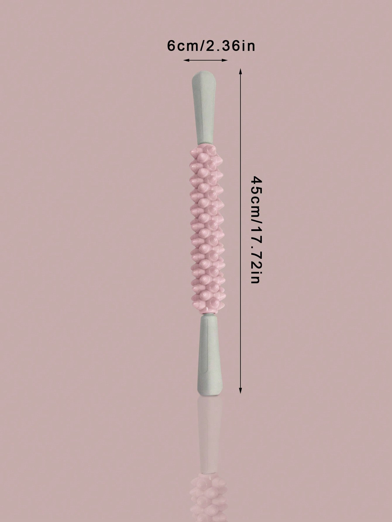 1pc Two Tone Yoga Massage Stick