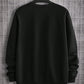 Manfinity Homme 3pcs Men's Round Neck Long Sleeve Knitted Casual Sweatshirt