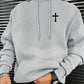 Minimalist Men's Hooded Sweatshirt - Perfect Combination Of Fresh And Simple Design