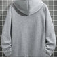 Minimalist Men's Hooded Sweatshirt - Perfect Combination Of Fresh And Simple Design