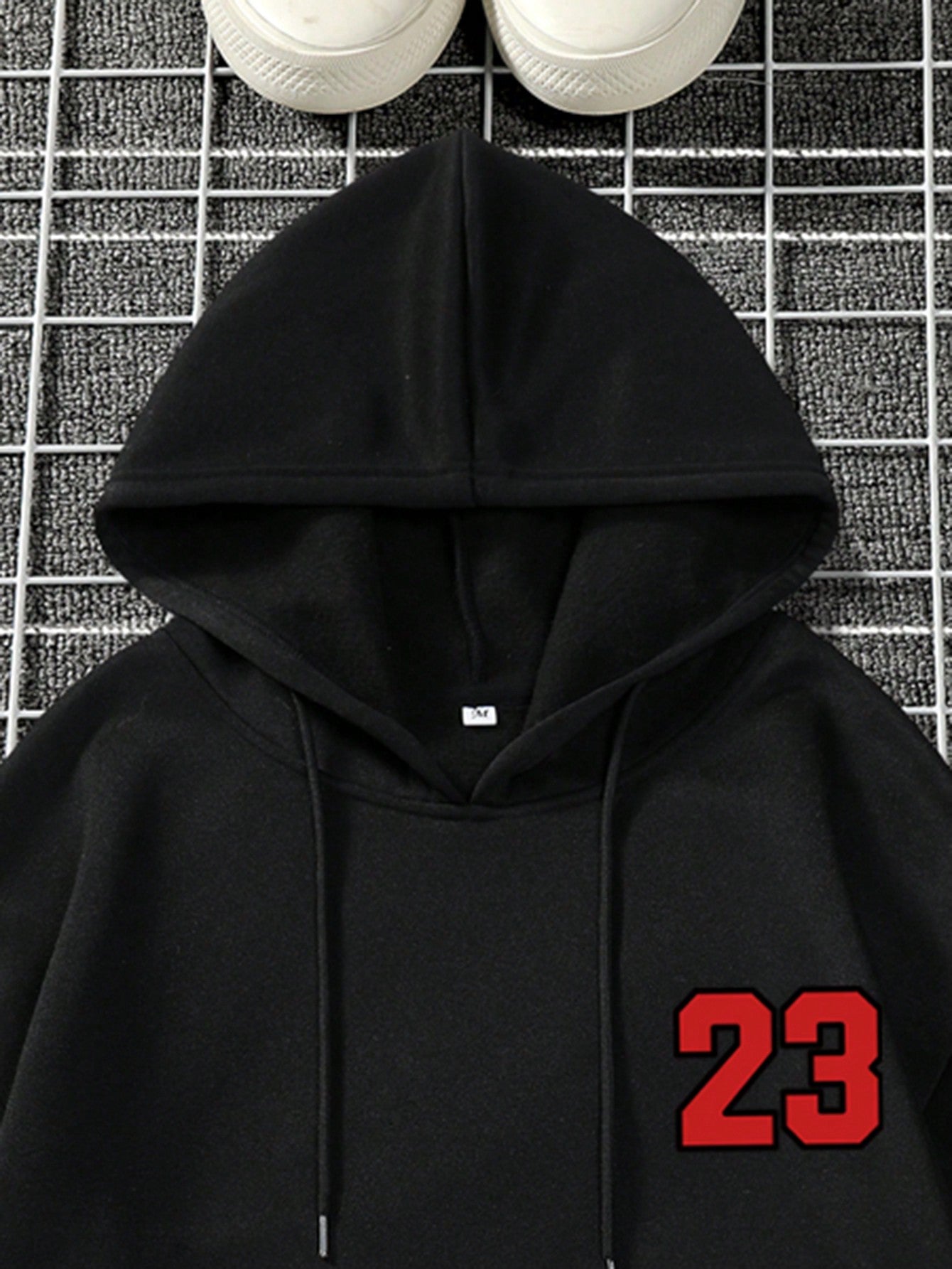 Manfinity Sporsity Men's Hooded Sweatshirt With Letter Print