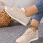 Beige Suede Lightweight Women's Casual Shoes