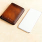 Leather Rfid Wallets For Men Vintage Thin Short Multi Function ID Credit Card Holder Money Bag Give Gifts To Men On Valentine's Day Business Casual