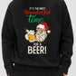 Men Christmas Print Sweatshirt