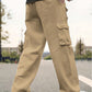 Men Solid Cargo Pants