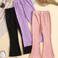 Ranchside Kids Young Girl Solid Color Flared Pants