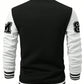 Manfinity Sporsity Men's Letter Printed Button Up Baseball Jacket