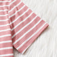 Tween Girl 3pcs/Set Striped Short Sleeve T-Shirt, Casual, Comfortable And Versatile