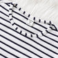 Tween Girl 3pcs/Set Striped Short Sleeve T-Shirt, Casual, Comfortable And Versatile