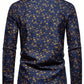 Manfinity Bizformal Men's Floral Print Long Sleeve Shirt