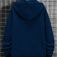 Manfinity EMRG Loose Fit Men's Hooded Sweatshirt With Letter Printing And Drawstring