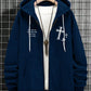 Manfinity EMRG Loose Fit Men's Hooded Sweatshirt With Letter Printing And Drawstring