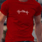 Manfinity Homme Mountain-Shaped Ecg Graphic Printed T-Shirt