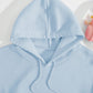 INAWLY Women's Hooded Drawstring Sweatshirt And Sweatpants Set