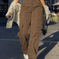 Women's Pocketed Cargo Pants