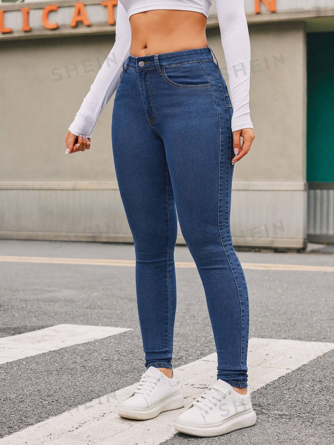 Women's Slim Fit Denim Pants