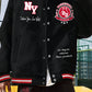 Manfinity EMRG Men's Letter And Basketball Pattern Button-Front Jacket