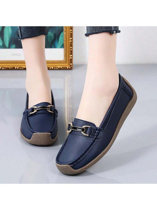 Women'S Driving Loafers For Spring And Summer, Soft Comfortable Pregnant Women Flat Shoes, Cross-Border Plus Size Shoes 35-44