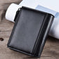 Men's Retro Wallet Multi-Function Double Zip Coin Purse Pocket Wallet Small Purse ID Window Zipper Men Wallet PU Leather Minimalist Fashion Modern Business Anniversary On Valentine Day For Birthday Gift Gift Lover Men Male Gift