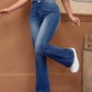 EZwear High Waist Flare Leg Jeans