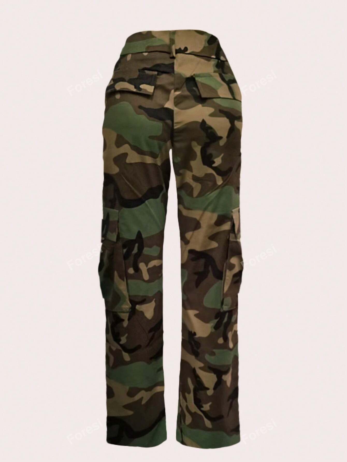 Women's Camouflage Cargo Pants