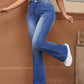 EZwear High Waist Flare Leg Jeans