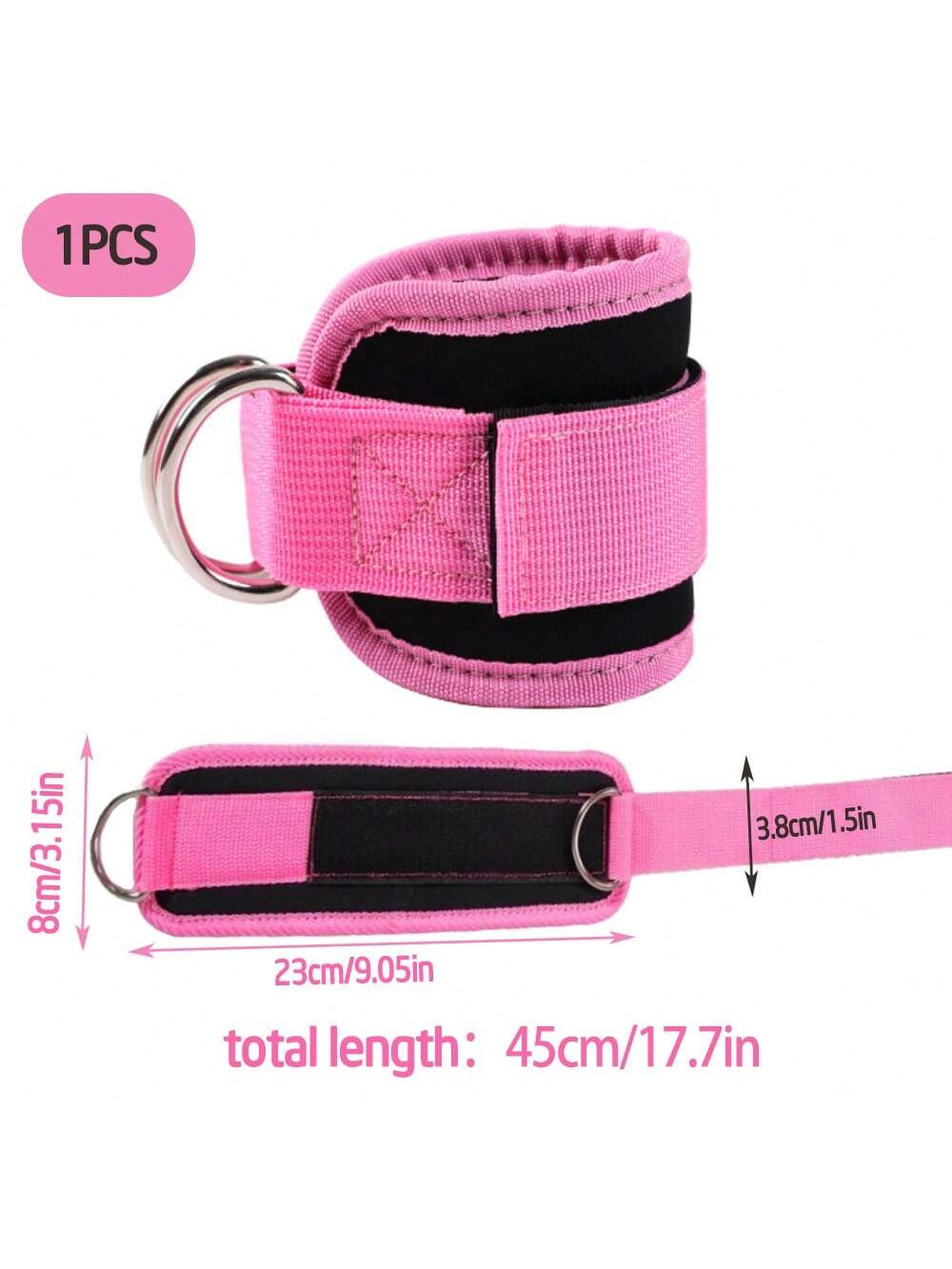 1pc Ankle Strap For Cable Machines