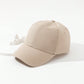 1pc Unisex Solid Color Simple Classic Casual Baseball Cap, Suitable For Outdoor Activities And Casual Parties