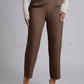 PETITE Women's High Waisted Solid Color Pants