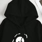 Slayr Women's Ghost Face Print Drawstring Hoodie