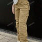 Solid Flap Pocket Cargo Pants