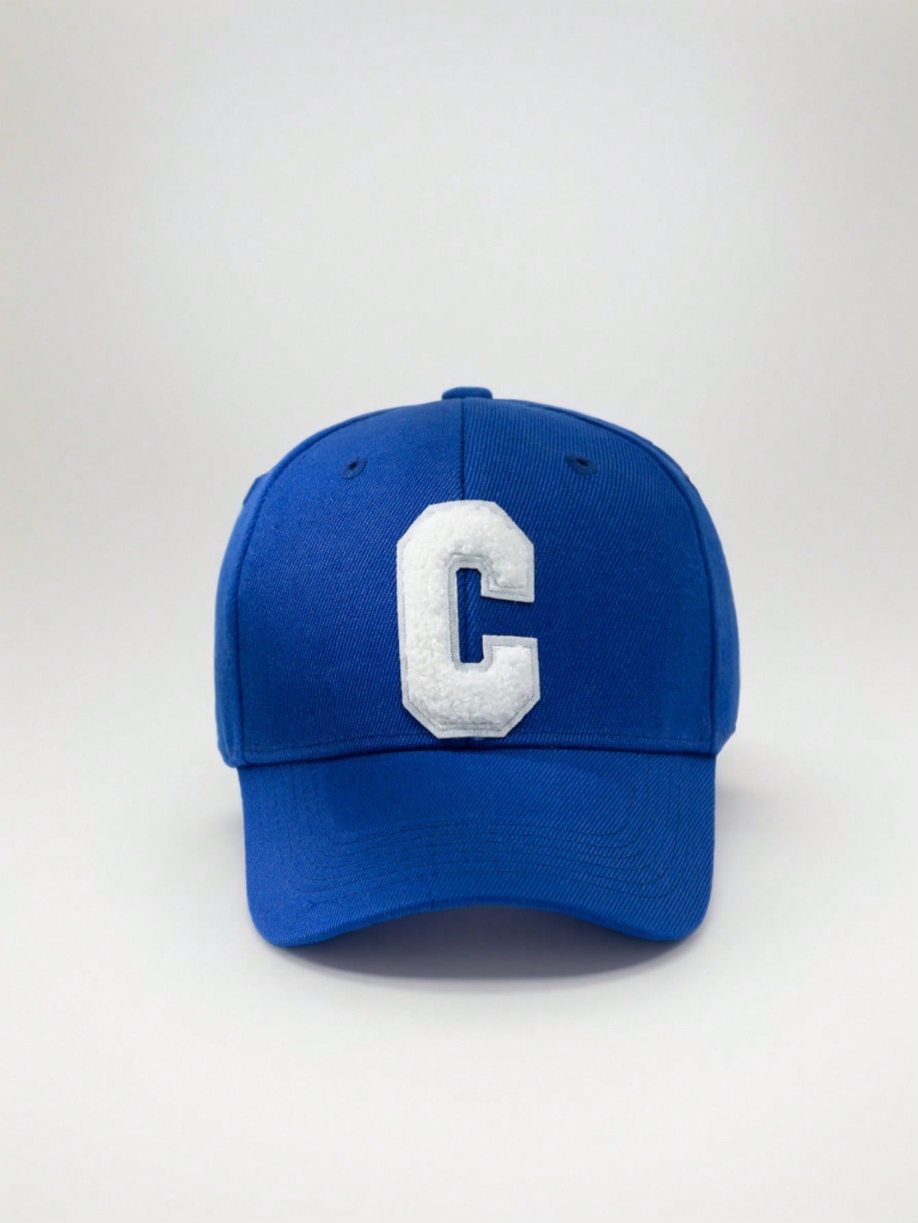 1pc Unisex Adjustable Head Circumference C Letter Baseball Cap For Outdoor Casual Sports Street