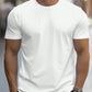 Manfinity Homme Men's Solid Color Round Neck Short Sleeve T-Shirt