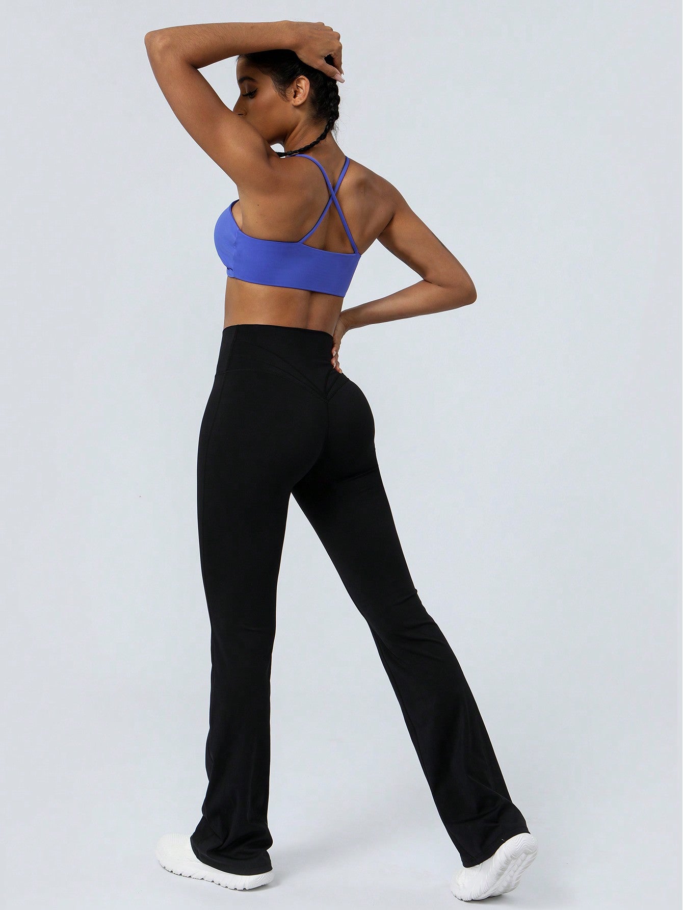 Women's Tight-Fitting Dancing Flared Yoga Sports Pants