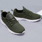 Men's Lace Up Flat Shoes Mesh Breathable Sports Shoes Training Tennis Shoes Walking Sneakers Breathable Casual Shoes Fashion Shoes For Men Green