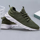 Men's Lace Up Flat Shoes Mesh Breathable Sports Shoes Training Tennis Shoes Walking Sneakers Breathable Casual Shoes Fashion Shoes For Men Green