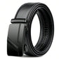 Men Black Automatic Buckle Belt Casual And Fashion Belts For Business Ocasion Men's Waistband Work