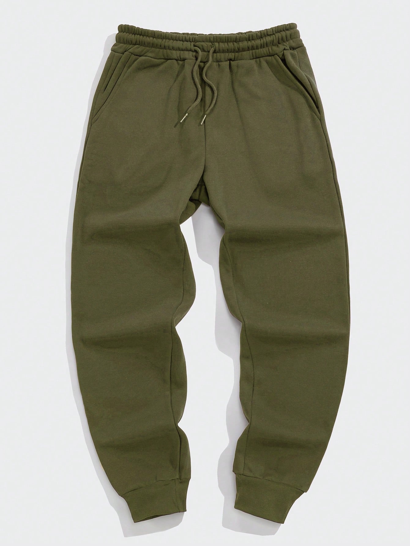 Men's Drawstring Elastic Cuff Jogger Pants