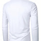 Manfinity Homme Men's Color Block Long Sleeve Polo Shirt