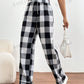 Essnce Plaid Casual Pants