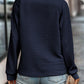 LUNE Half Zip Raglan Sleeve Sweatshirt