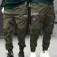 Men's Multi-Pocket Reflective Strip Decorative Cargo Pants