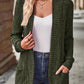 EMERY ROSE Women's Casual Knitted Ribbed Thin Jacket For Autumn