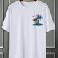 Manfinity RSRT Men's Coconut Tree Printed Short Sleeve T-Shirt